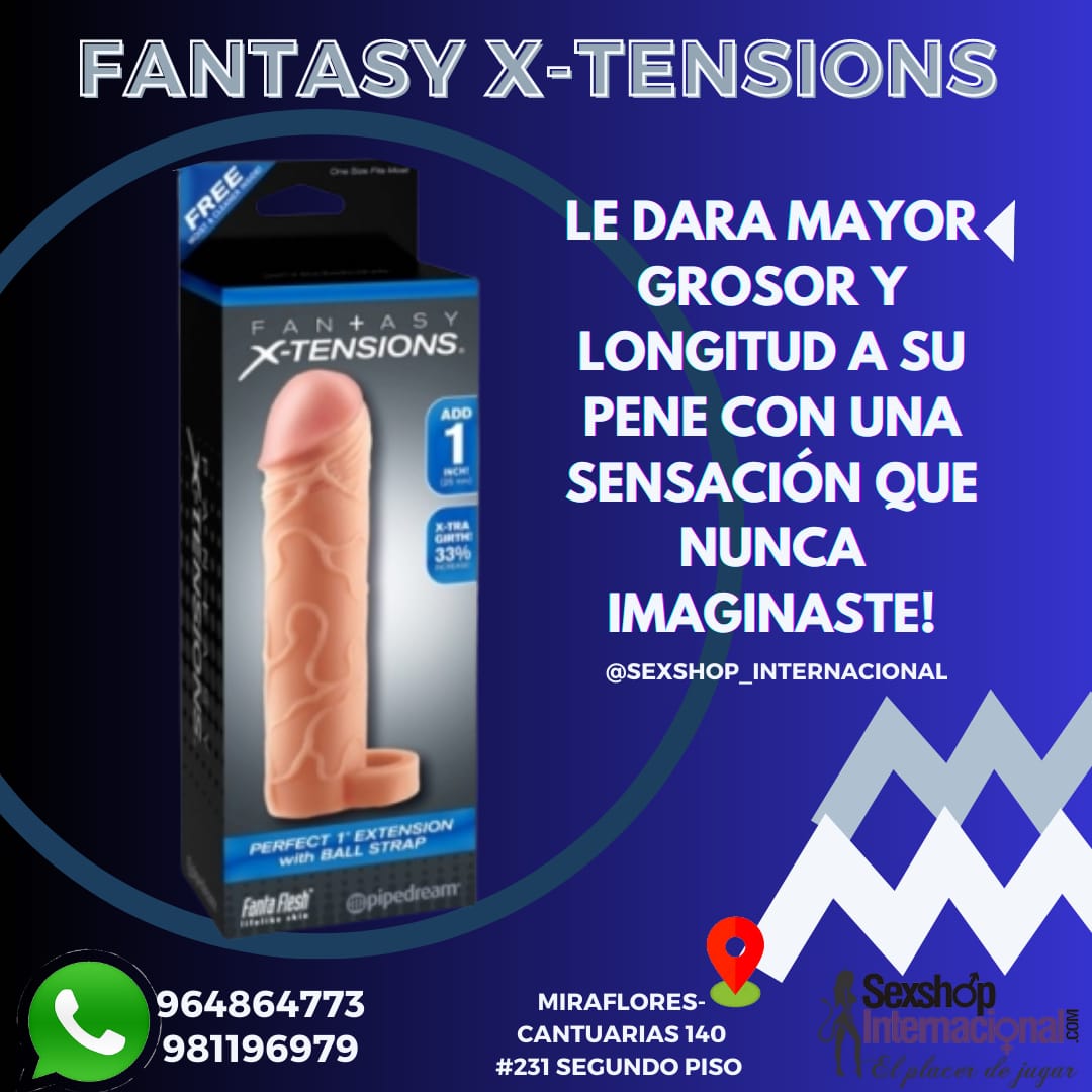 FUNDA EXTENSION-VIRIL-CON SUJETADOR DE TESTICULOS-SEXSHOP LIMA 971890151 